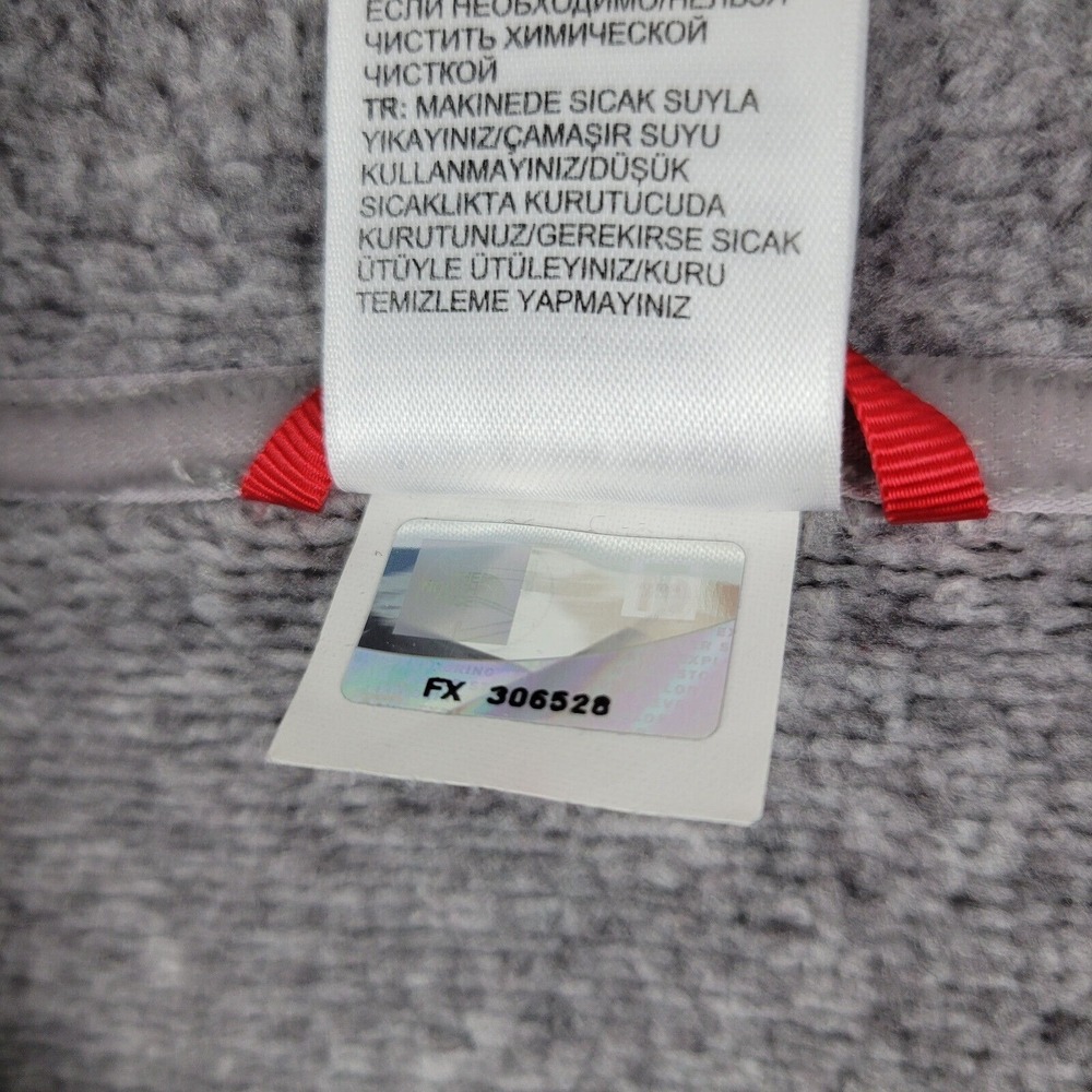 The North Face 1/4 Toggle Pullover Sweater Womens Size Small Gray READ - Picture 5 of 9